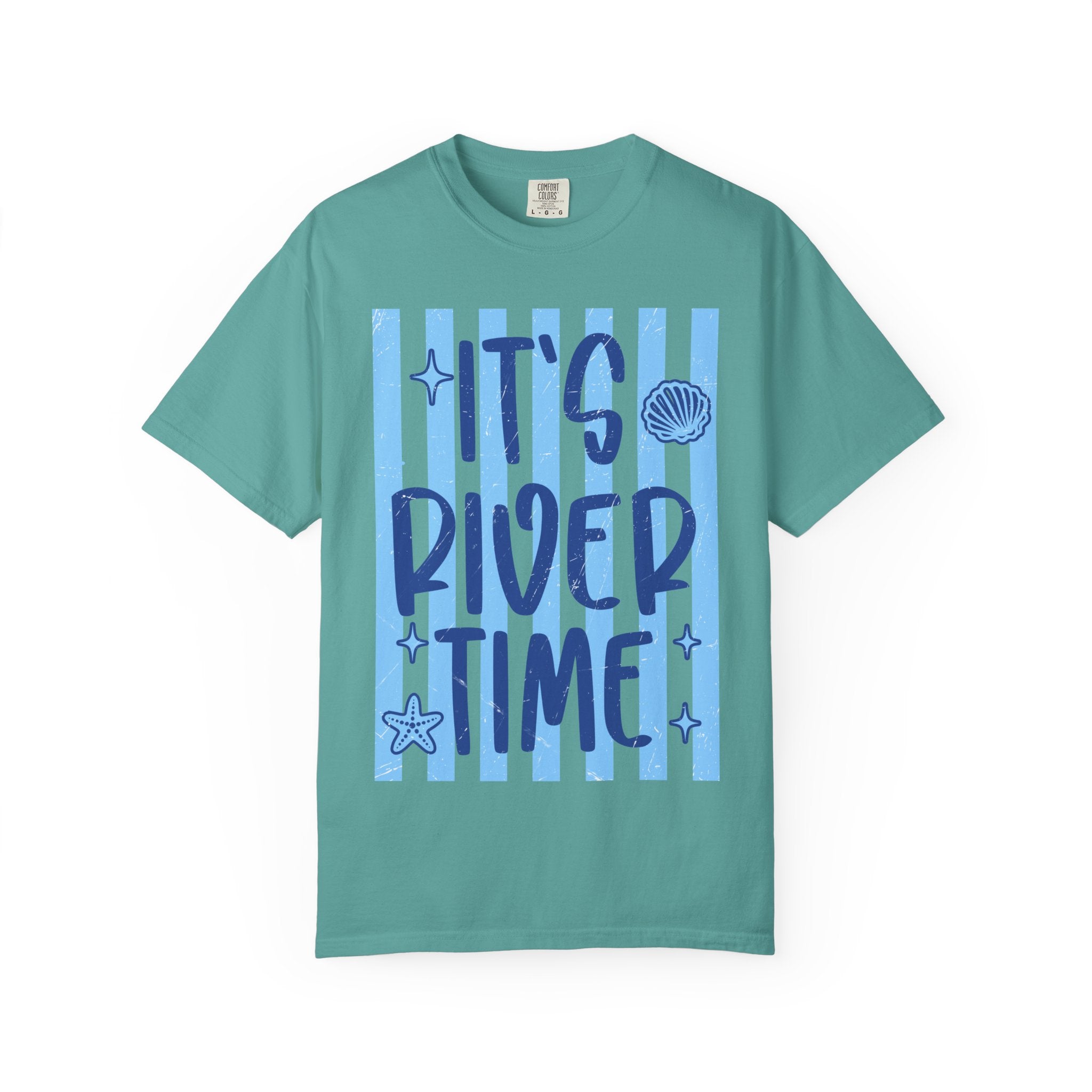 It's River Time T-Shirt — Nautical River Summer Graphic Tee