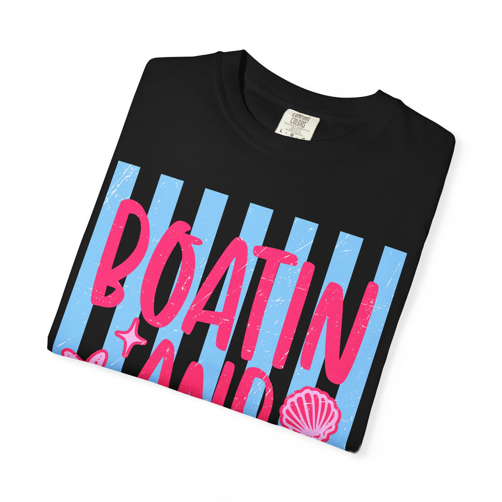 Boatin' and Floatin' T-Shirt — Nautical Beach Graphic Tee