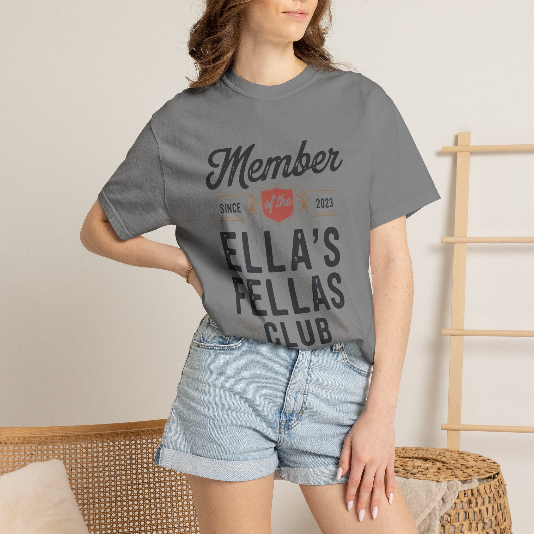 Ella's Fellas Club T‑Shirt — Member Since 2023 Graphic Tee