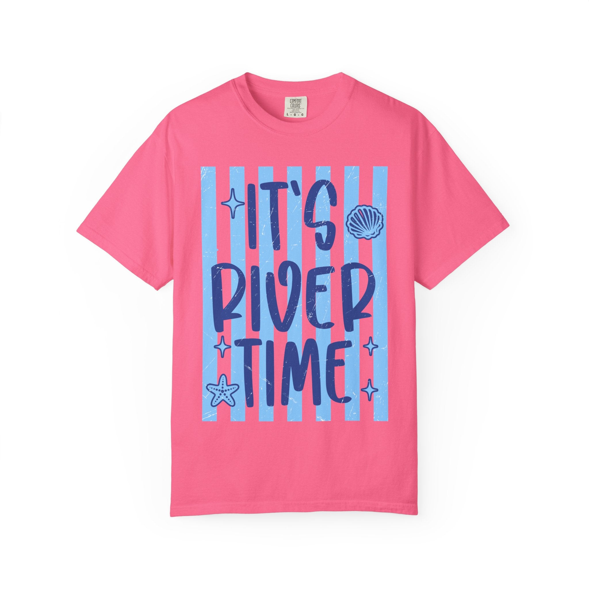 It's River Time T-Shirt — Nautical River Summer Graphic Tee