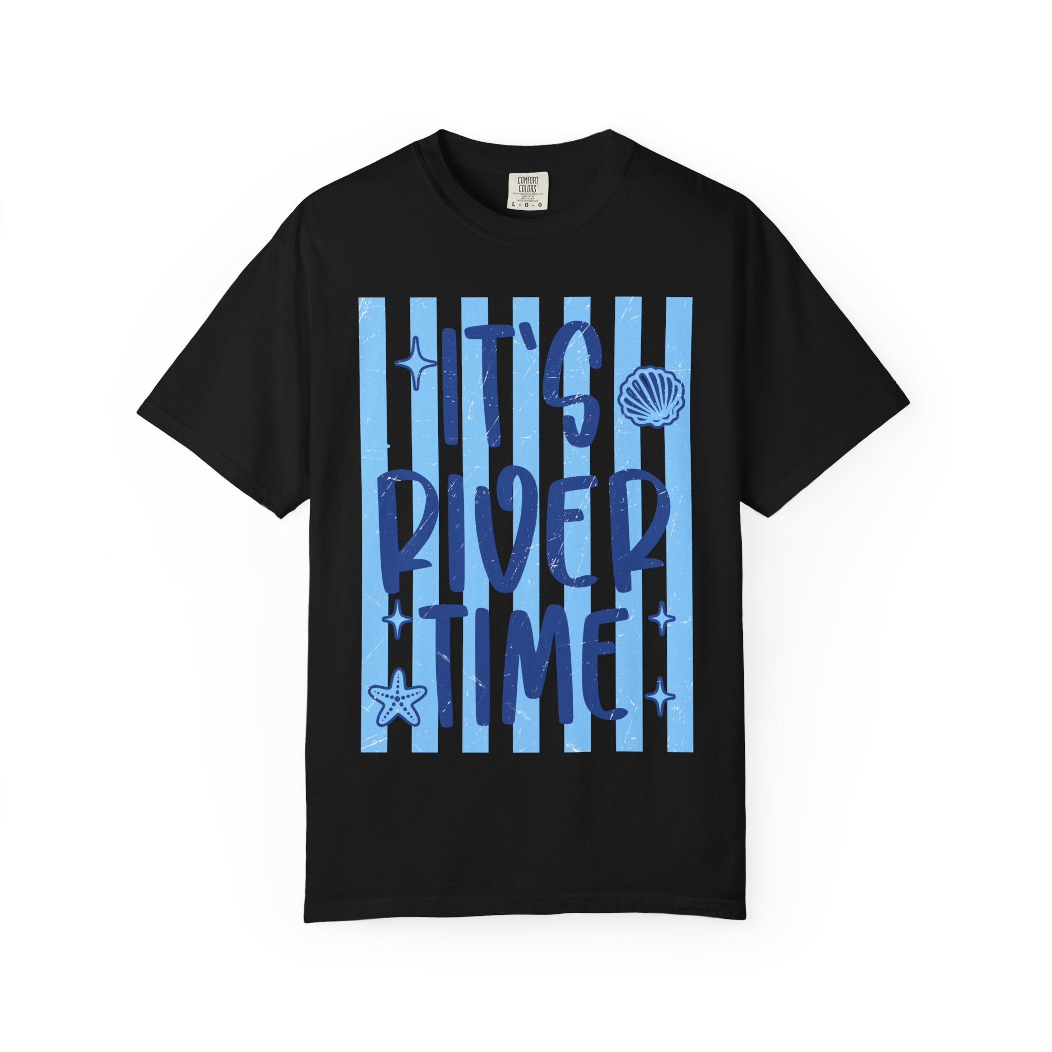 It's River Time T-Shirt — Nautical River Summer Graphic Tee