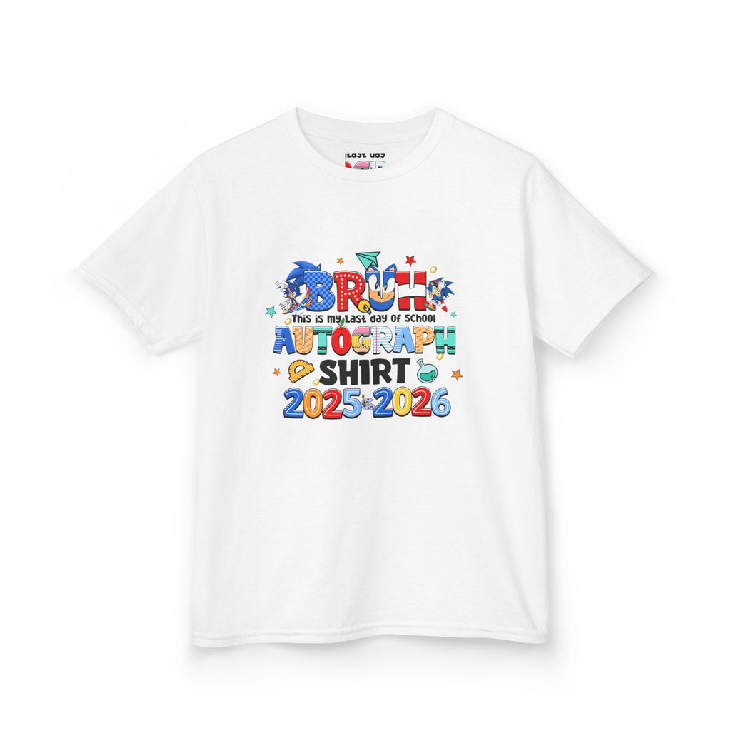 Kids Autograph Shirt 2025-2026 – School Memory T‑Shirt