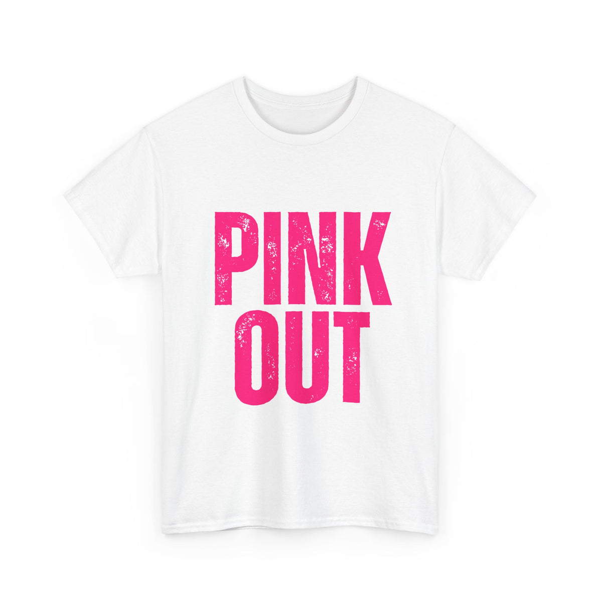 Pink Out T-Shirt — Bold Breast Cancer Awareness Tee