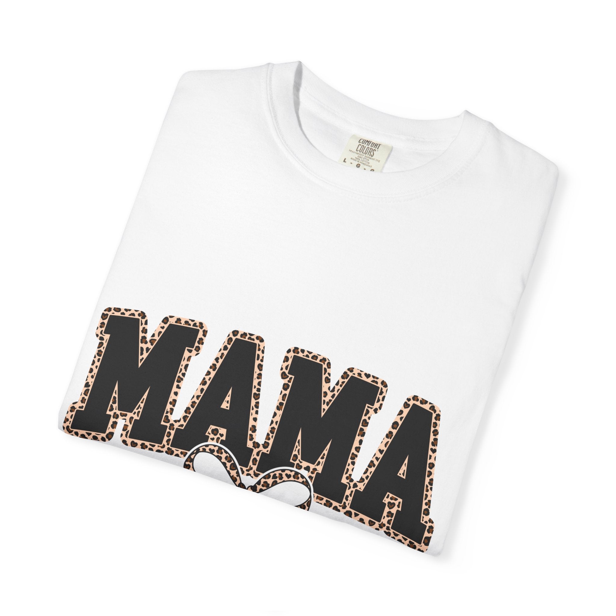 Mama Leopard Bow T-Shirt