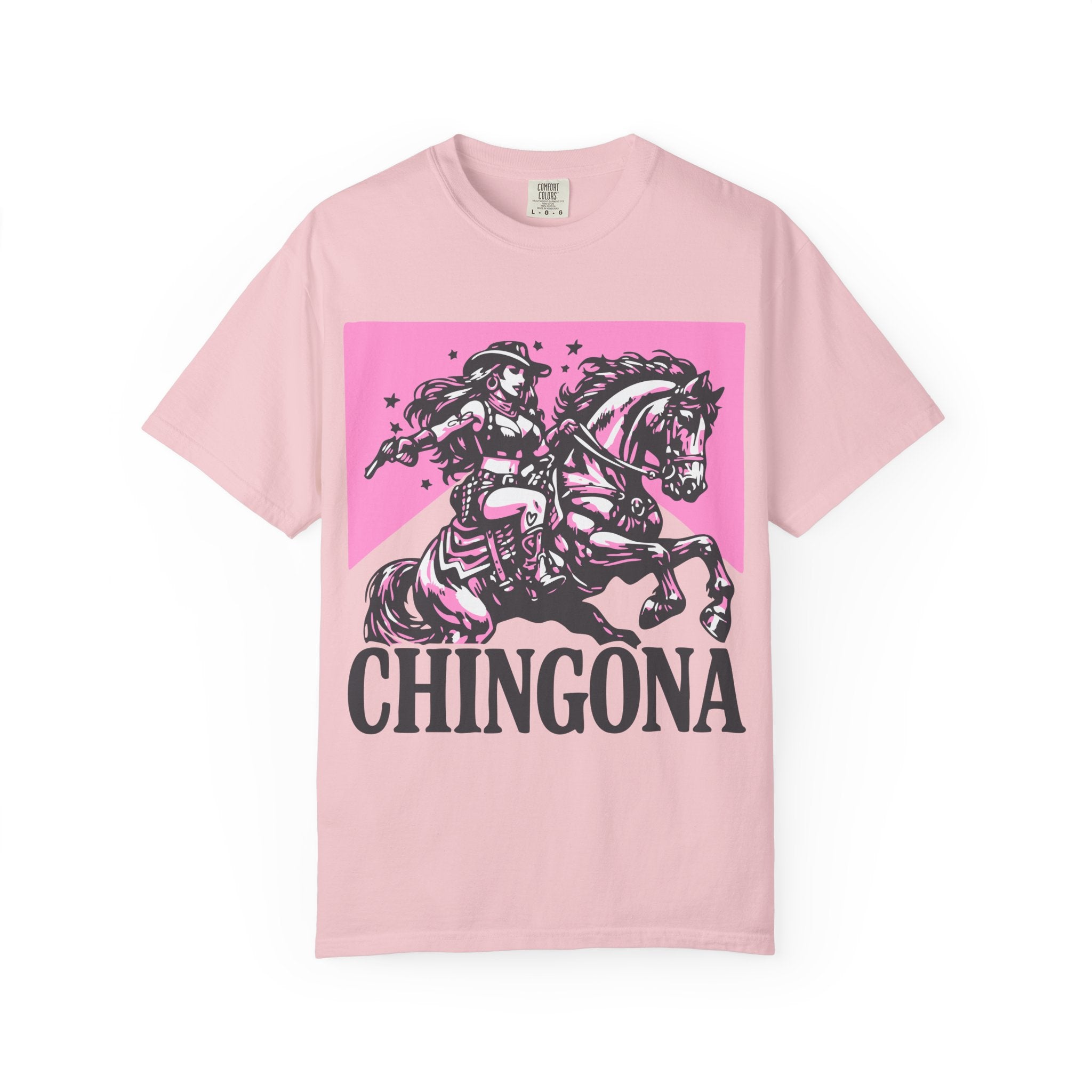 Chingóna Cowboy Rider Graphic T-Shirt — Bold Western Pride Tee