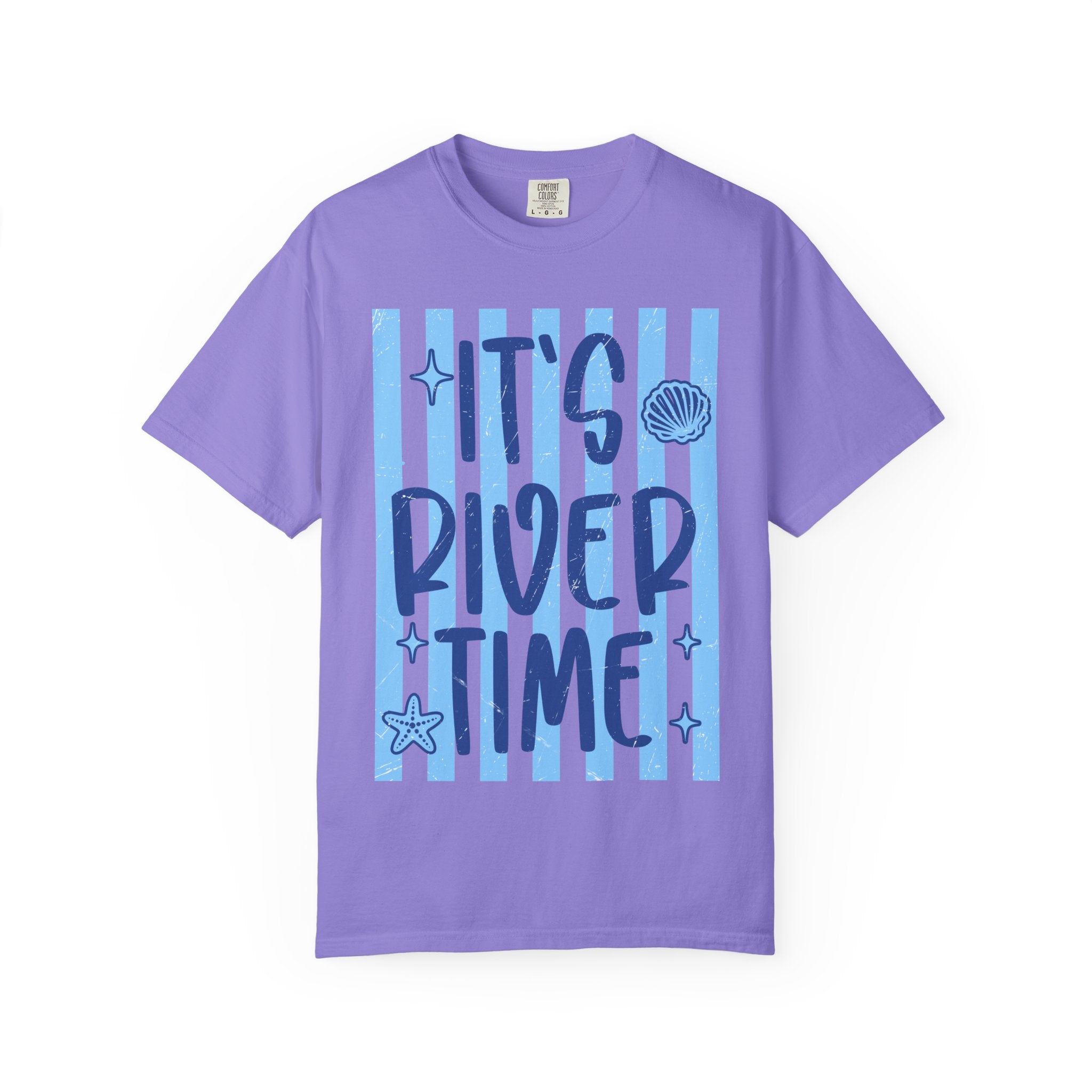 It's River Time T-Shirt — Nautical River Summer Graphic Tee