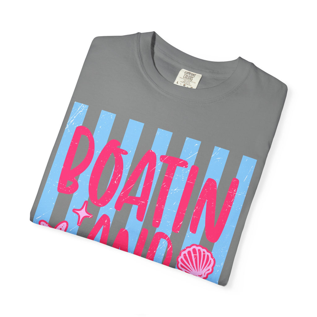 Boatin' and Floatin' T-Shirt — Nautical Beach Graphic Tee