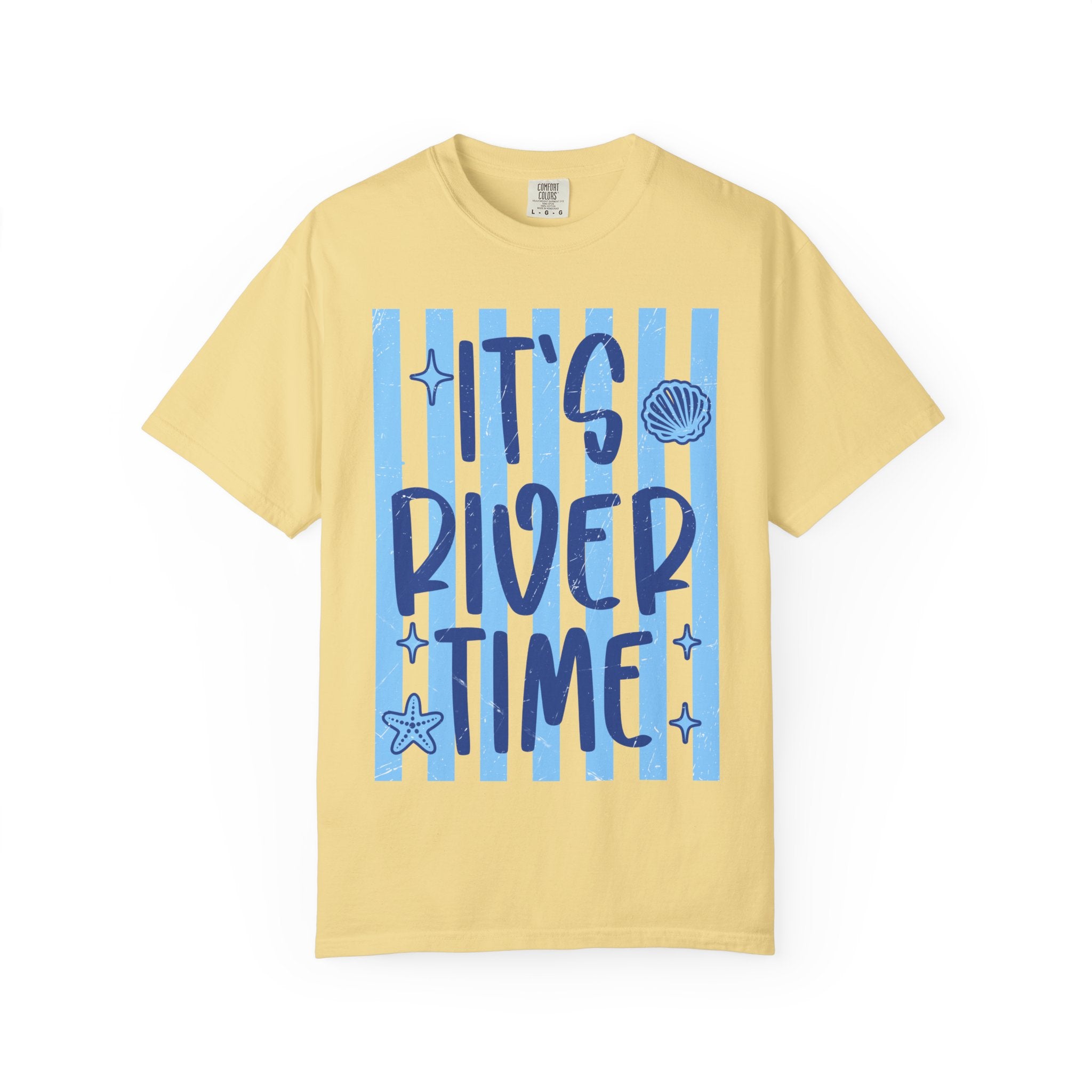 It's River Time T-Shirt — Nautical River Summer Graphic Tee
