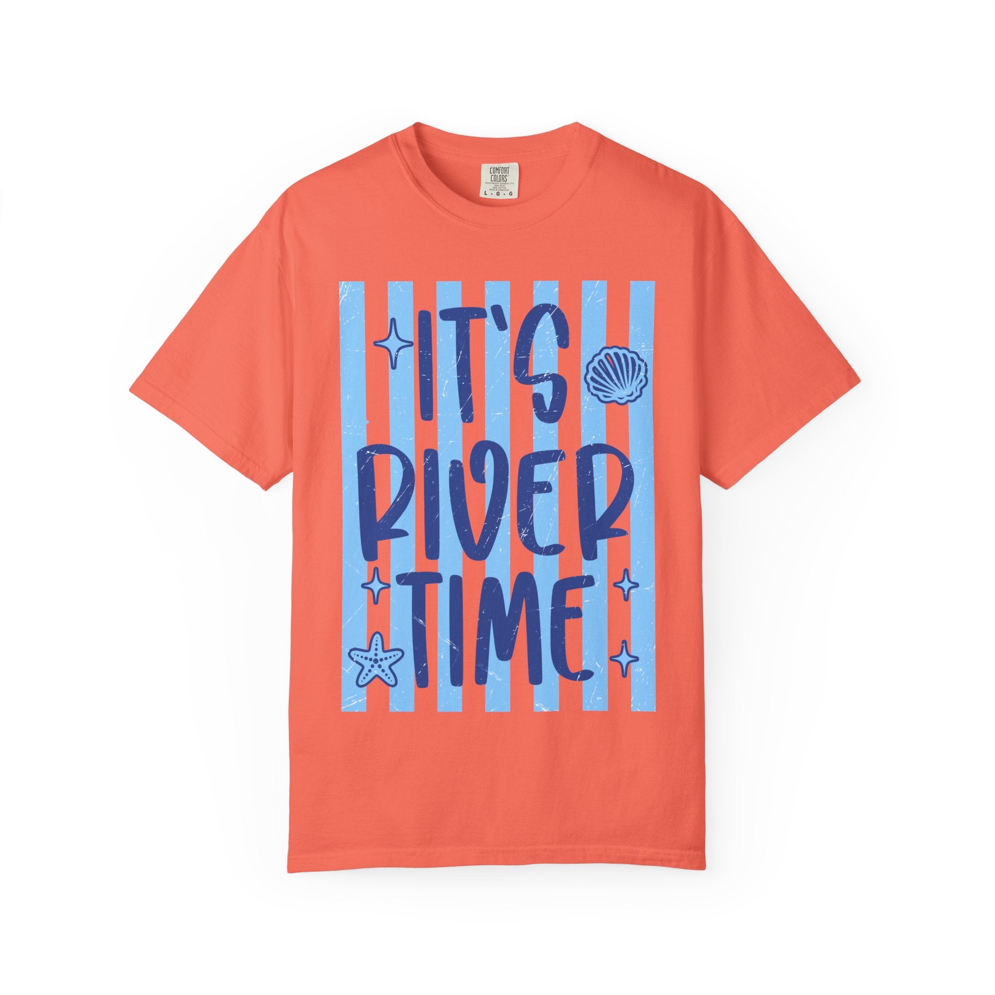 It's River Time T-Shirt — Nautical River Summer Graphic Tee