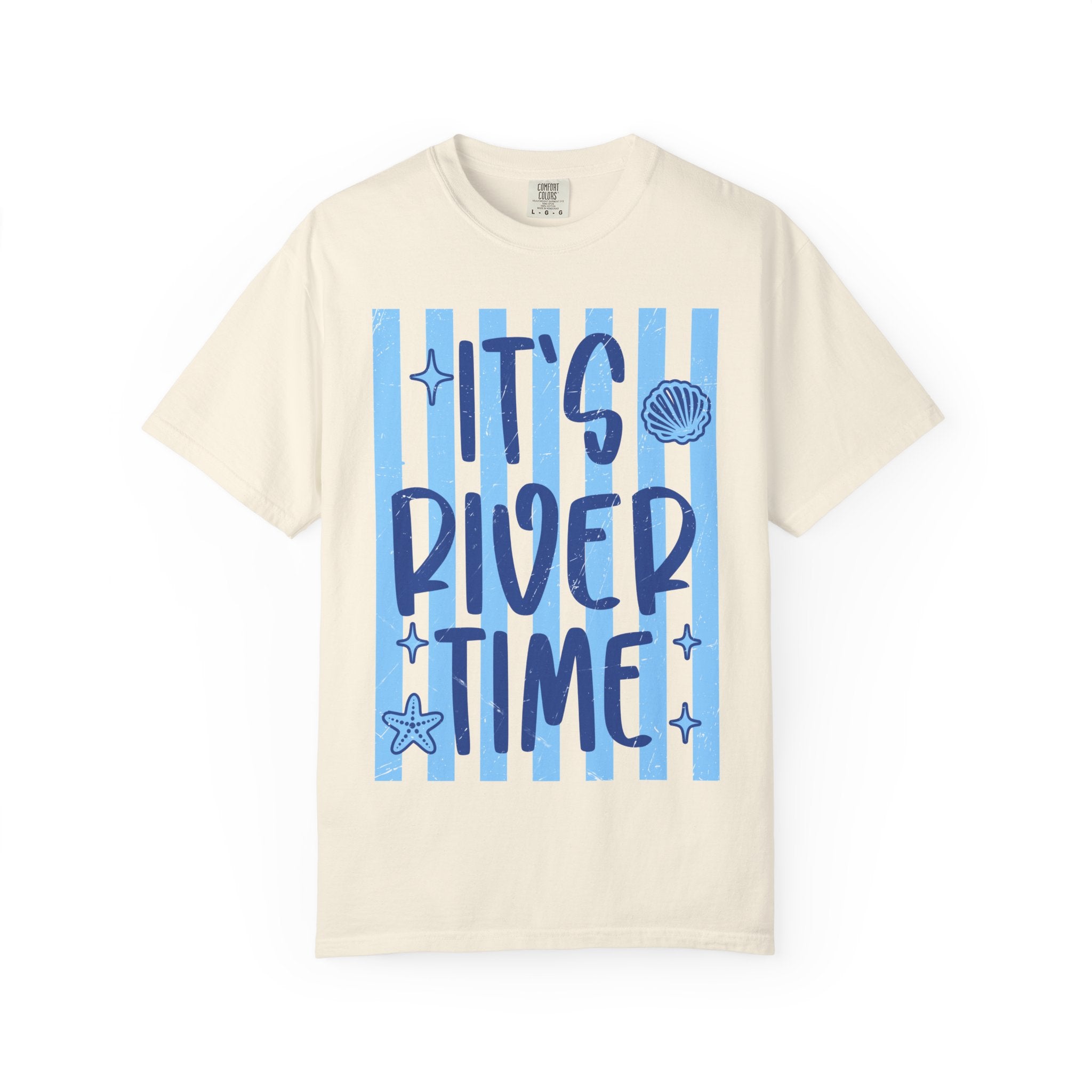 It's River Time T-Shirt — Nautical River Summer Graphic Tee