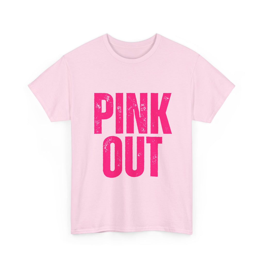 Pink Out T-Shirt — Bold Breast Cancer Awareness Tee