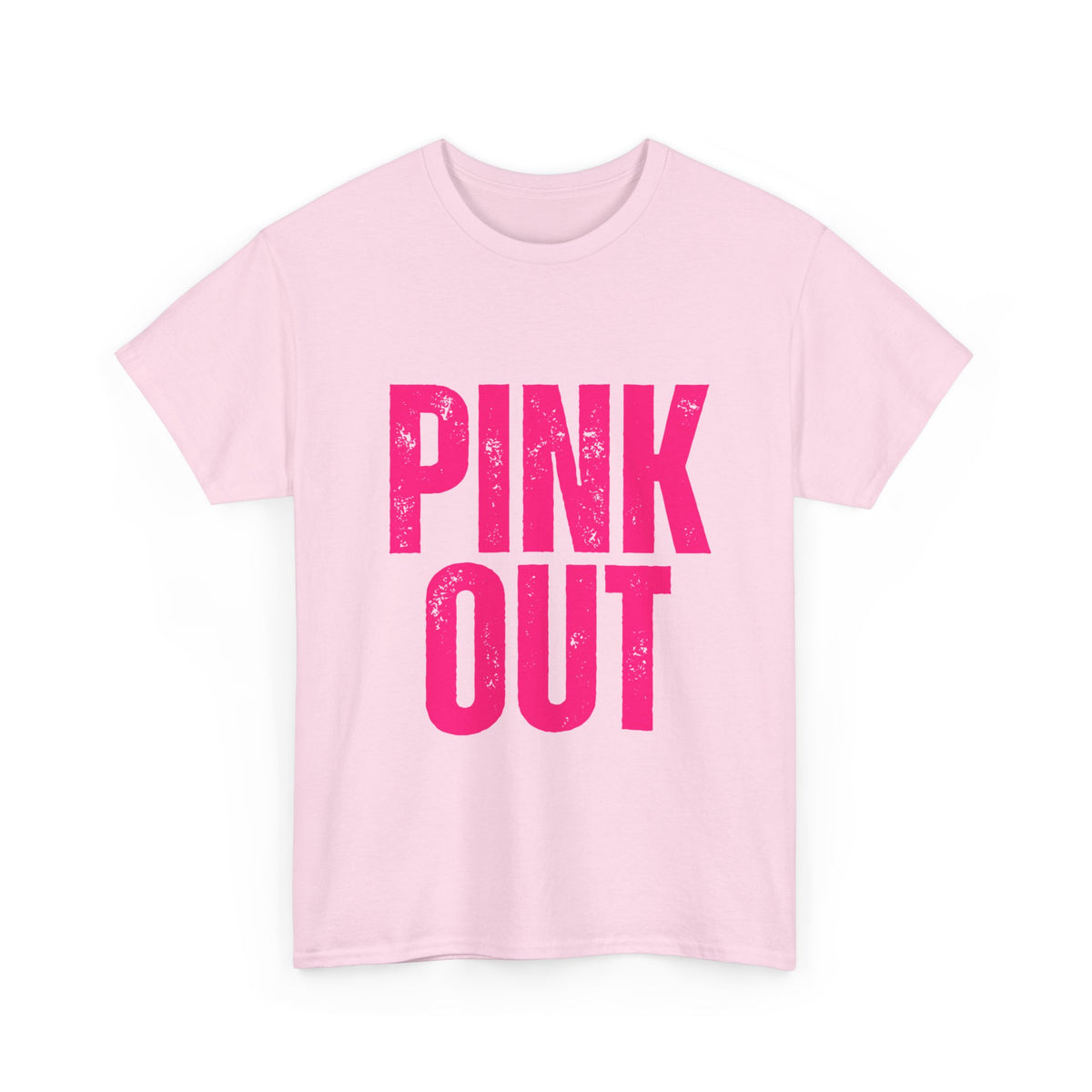 Pink Out T-Shirt — Bold Breast Cancer Awareness Tee