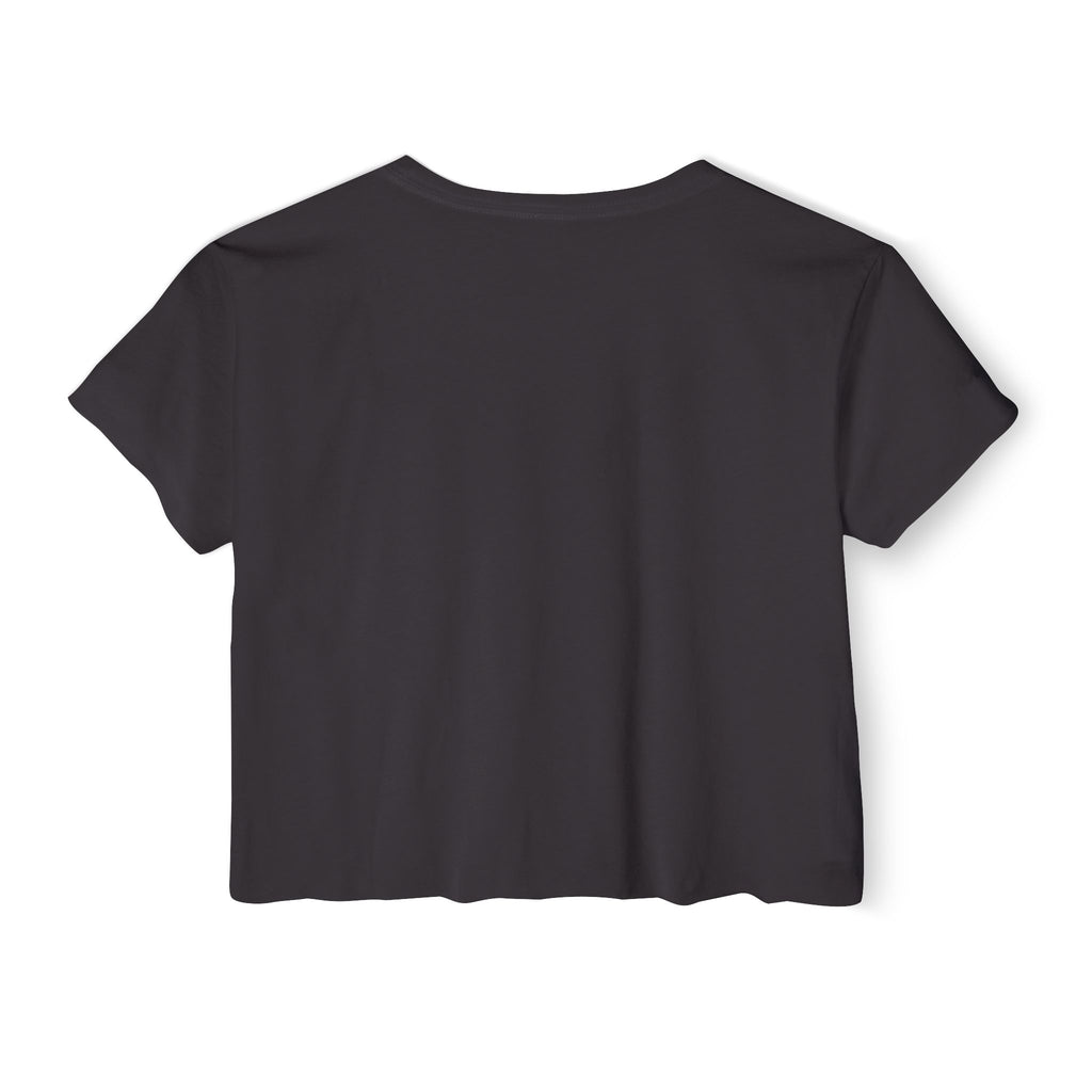 Latina Crop Top — Women's Festival Crop Top, Pink Script Tee for Latinx Pride
