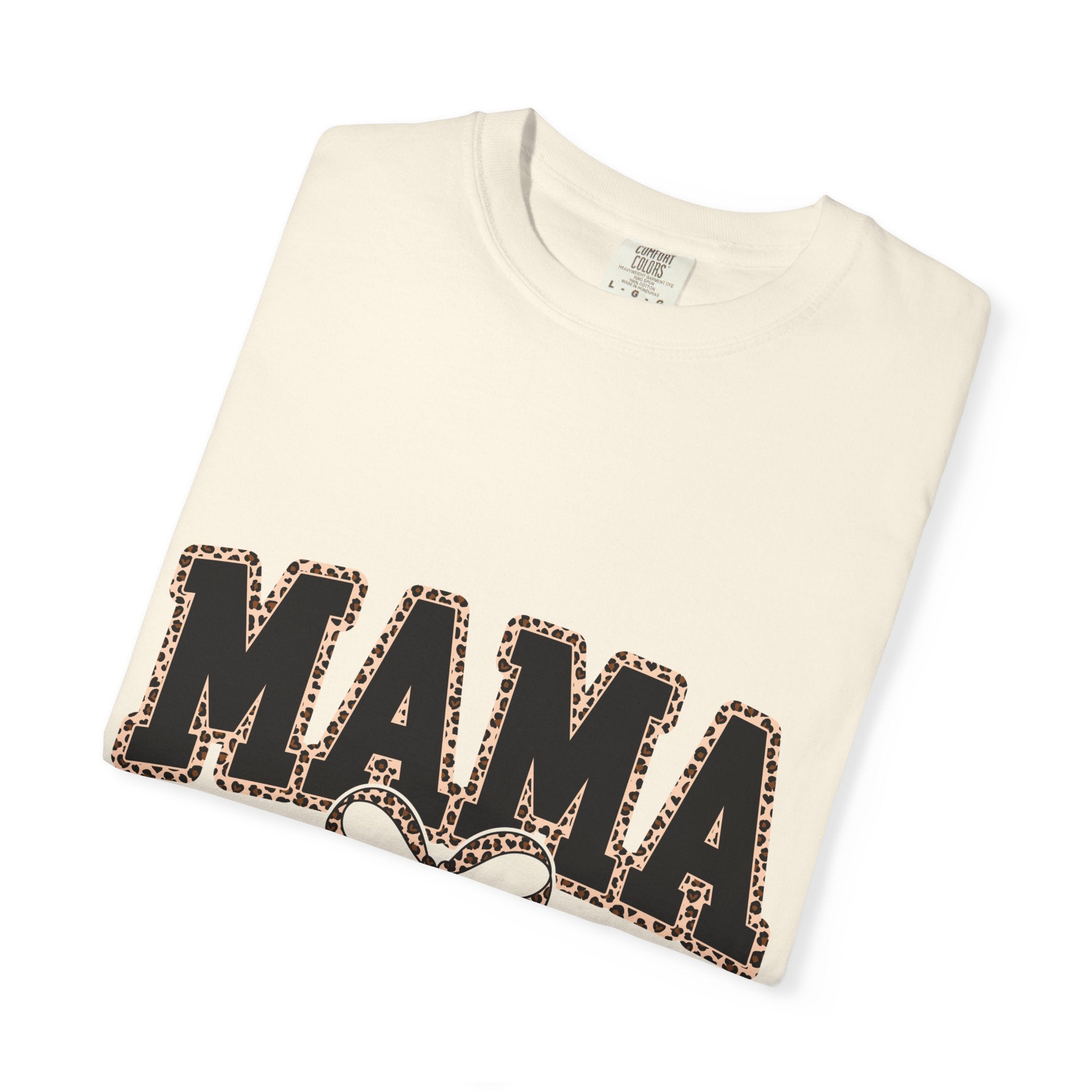 Mama Leopard Bow T-Shirt