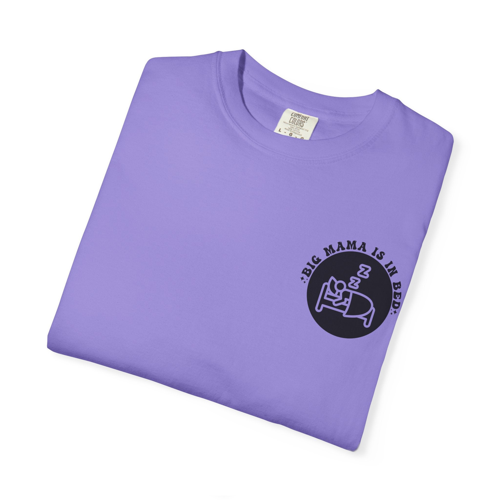T-Shirt — “Big Mama Is In Bed” Graphic Tee (Don’t Text Me After 9 PM)