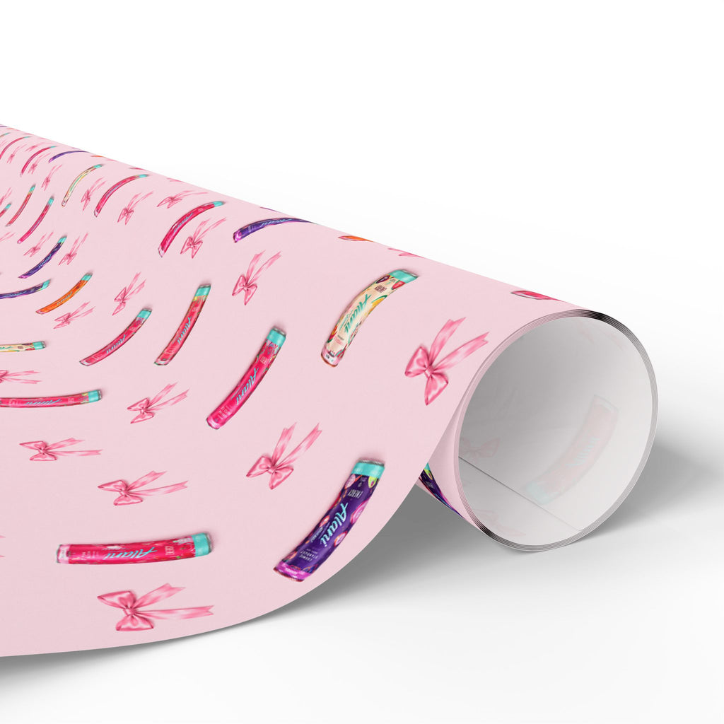Alani Energy Drink & Bows Wrapping Paper —  Pattern Gift Wrap for  Birthday & Drink Lovers