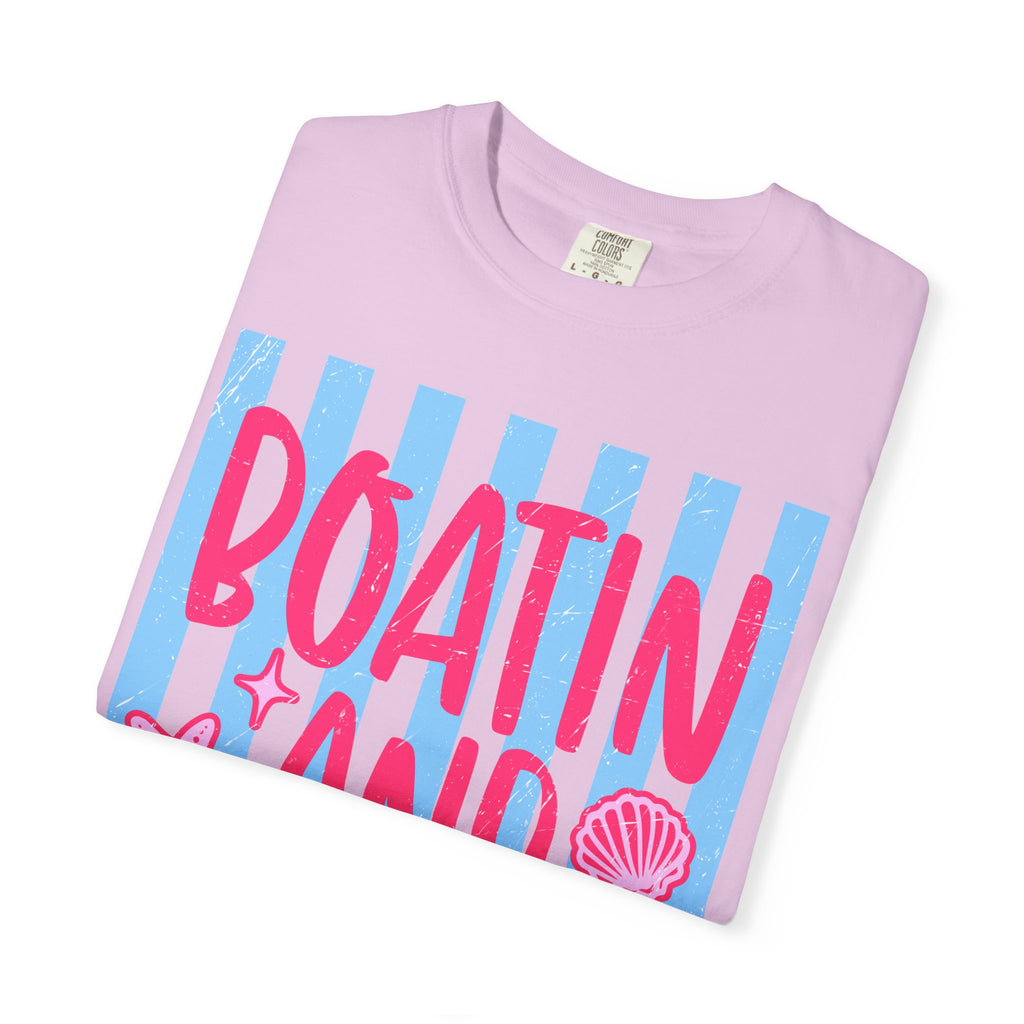 Boatin' and Floatin' T-Shirt — Nautical Beach Graphic Tee