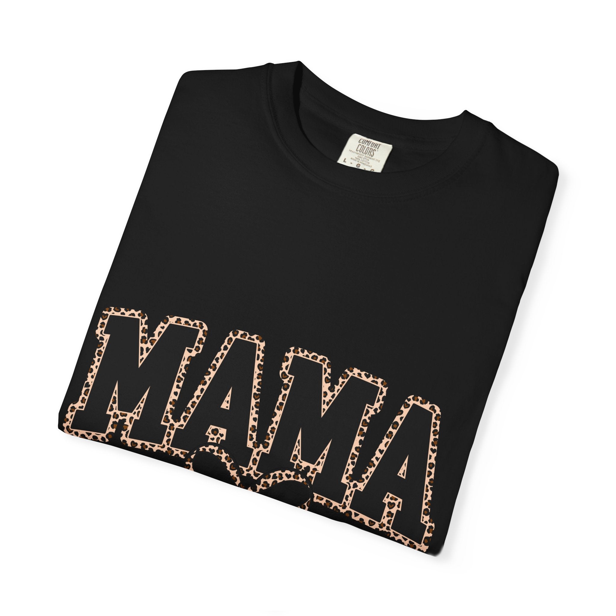 Mama Leopard Bow T-Shirt